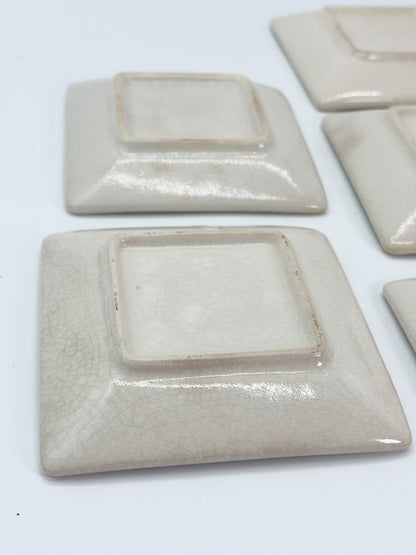 TB421 - Banko-yaki Plate Set 萬古焼