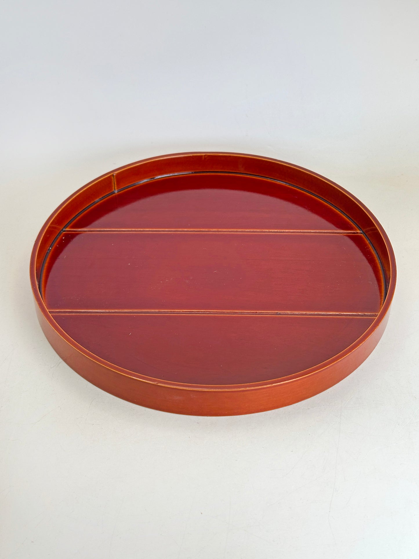 TB267 - Vintage Hida Shunkei Lacquer Ware Tray 春慶塗