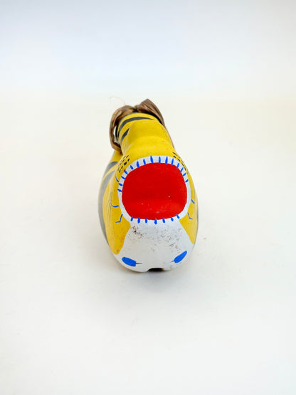 CB144 - Dorei Clay Bell of Tiger Nogomi Ningyō のごみ人形