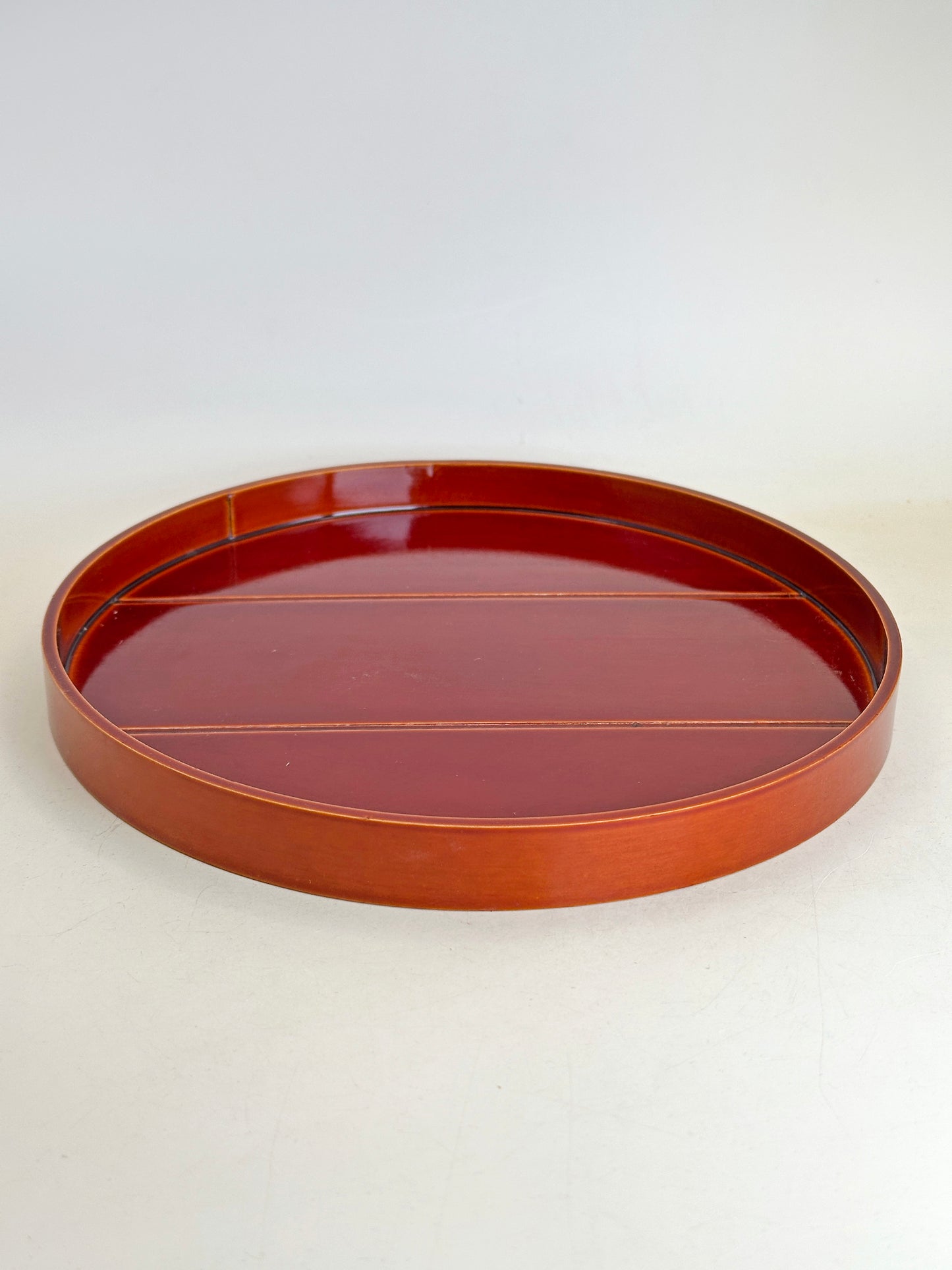 TB267 - Vintage Hida Shunkei Lacquer Ware Tray 春慶塗