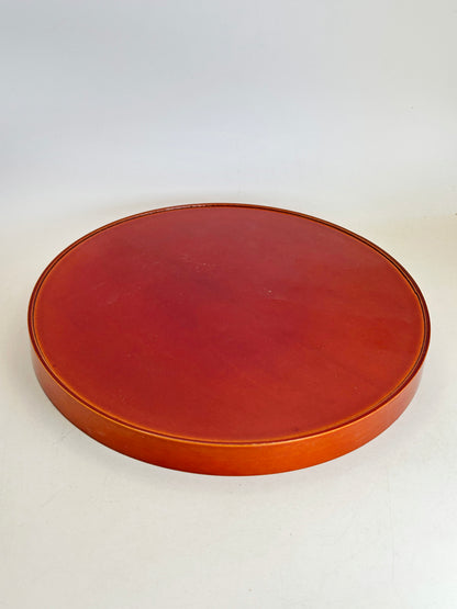 TB267 - Vintage Hida Shunkei Lacquer Ware Tray 春慶塗