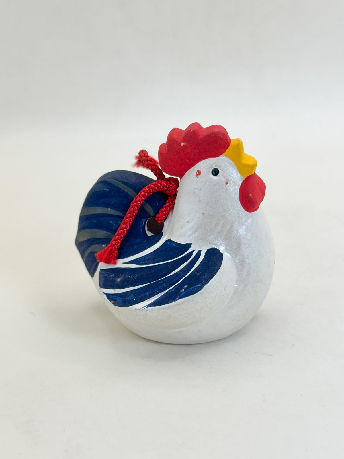 CB337 - Rooster Kyō Ningyō Dorei Clay Bell 京人形
