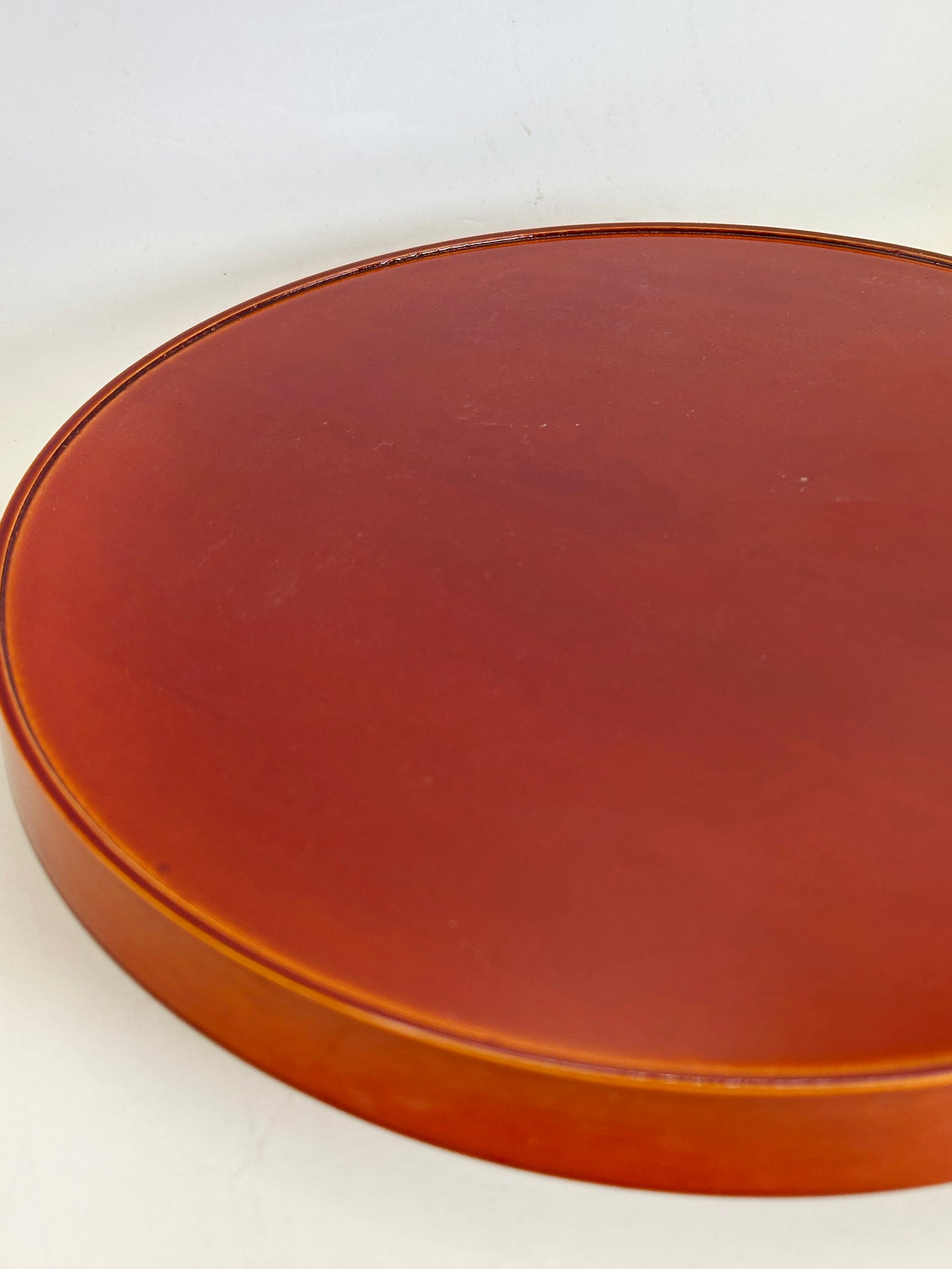 TB267 - Vintage Hida Shunkei Lacquer Ware Tray 春慶塗