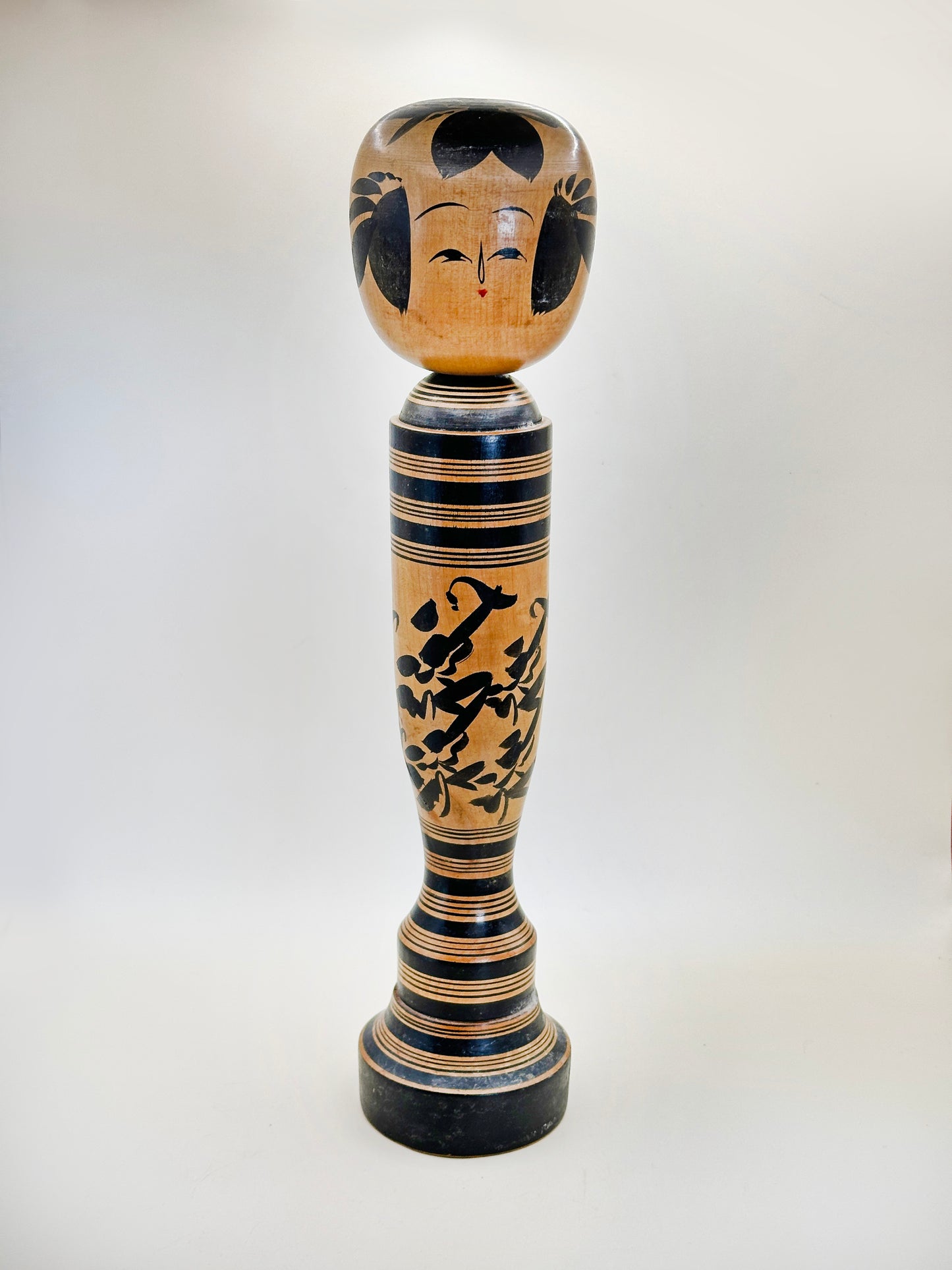 K30022 - Traditional Sakunami Kokeshi Kenjiro Hiraga 平賀謙次郎