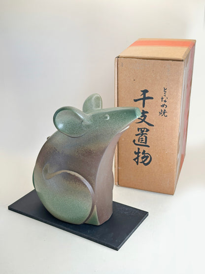 FT432 - Tokoname ware zodiac rat 常滑焼