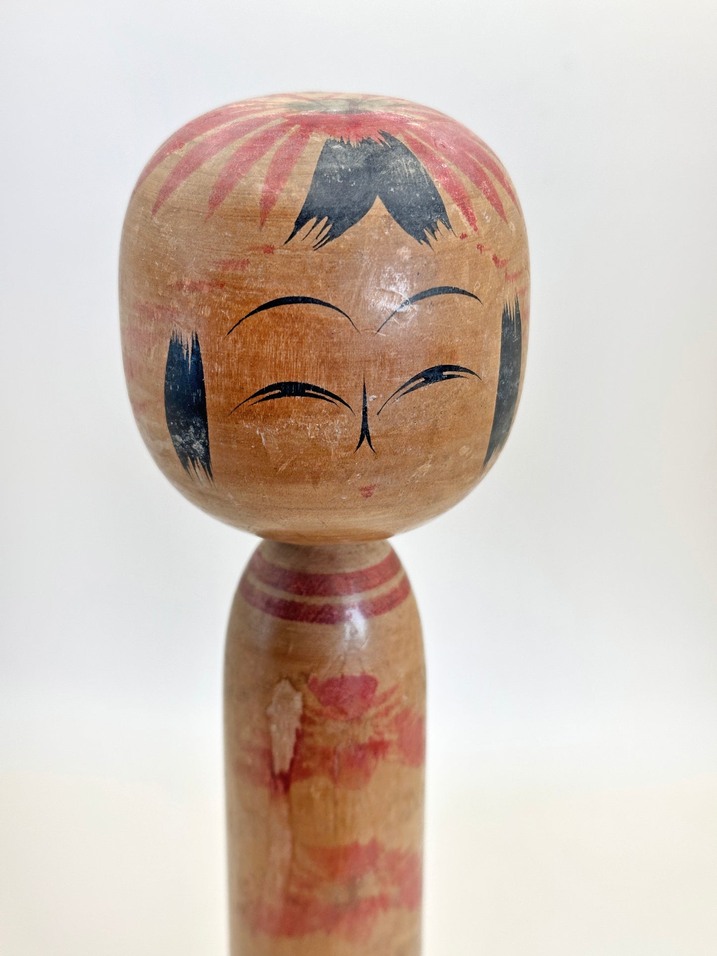 K25100 - Togatta Kokeshi by Tetsuro Sato 佐藤哲郎