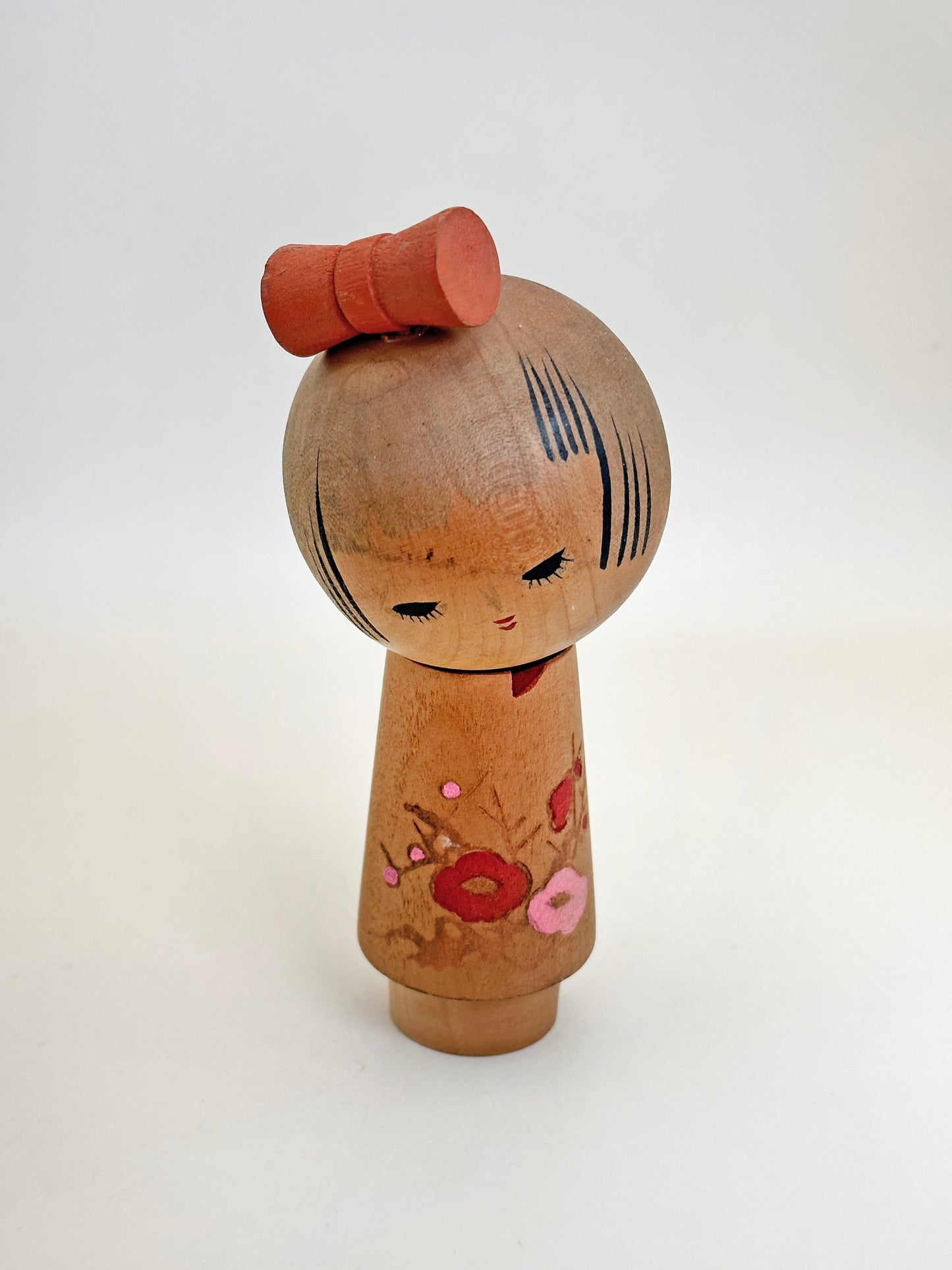 K15111 - Poupée kokeshi Sosaku du printemps 春待ち
