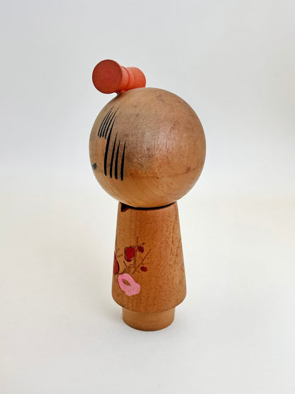 K15111 - Poupée kokeshi Sosaku du printemps 春待ち