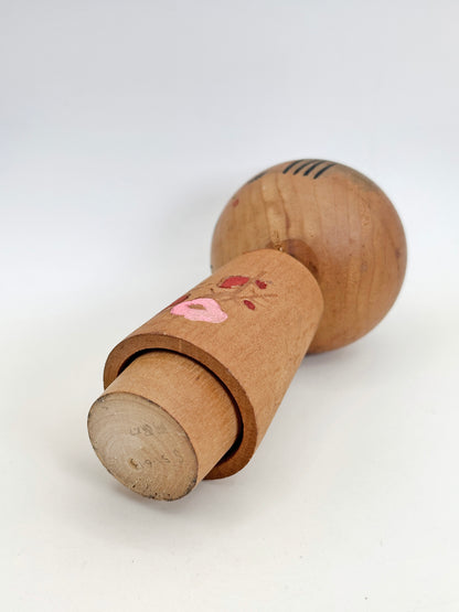 K15111 - Poupée kokeshi Sosaku du printemps 春待ち