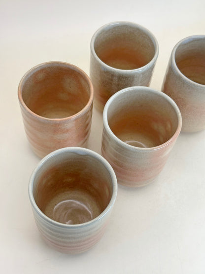 TB270 - Hagi-yaki Tea Cup set by Tenpōzan 萩焼