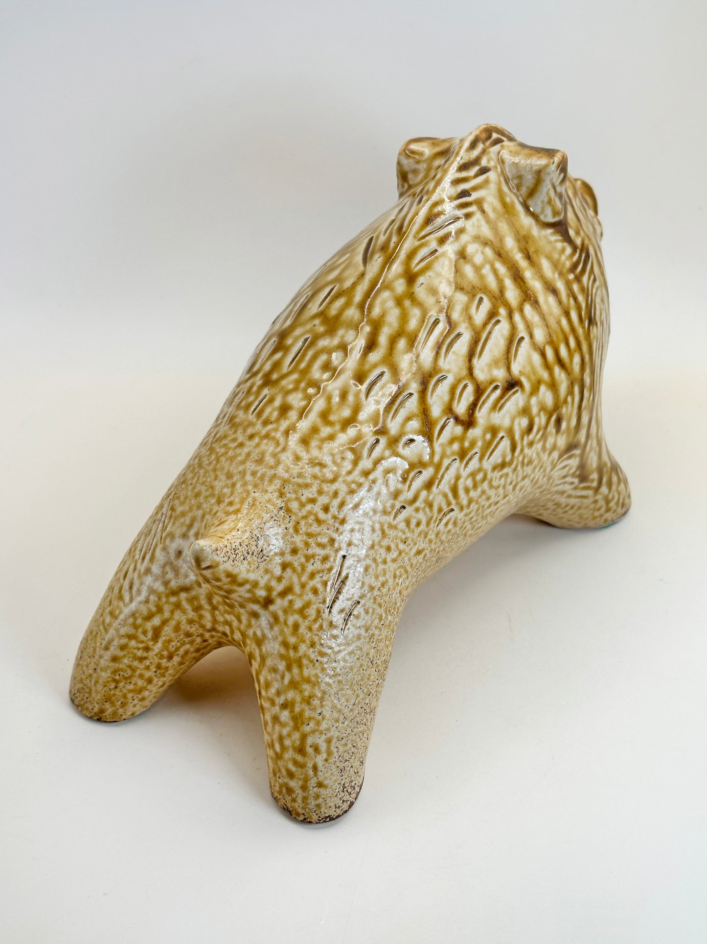 FT301 - Figurine en céramique Kiseto représentant un sanglier