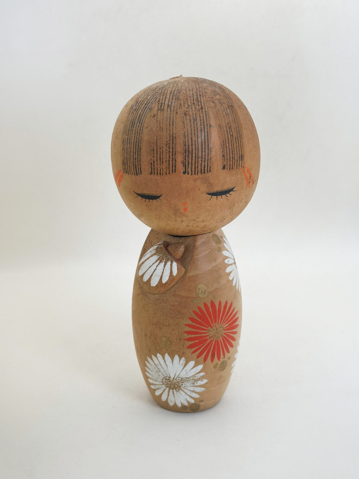 K18180 - Kokeshi créative (Sosaku Kokeshi) par Aoki Ryoka 青木蓼華