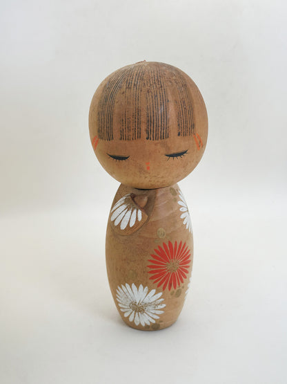 K18180 - Kokeshi créative (Sosaku Kokeshi) par Aoki Ryoka 青木蓼華