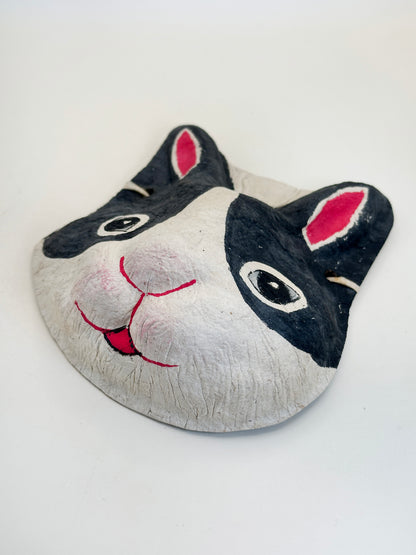 FT305 - Masque de lapin en papier mâché Japon Izu 伊豆張子