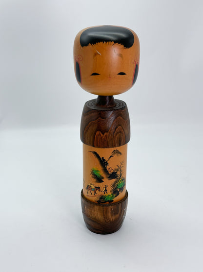 K30102 - Sosaku Kokeshi by Usaburō Okamoto 岡本卯三郎