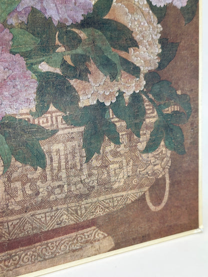 SHP296 - Impression Shikishi de peinture de pivoine 牡丹図