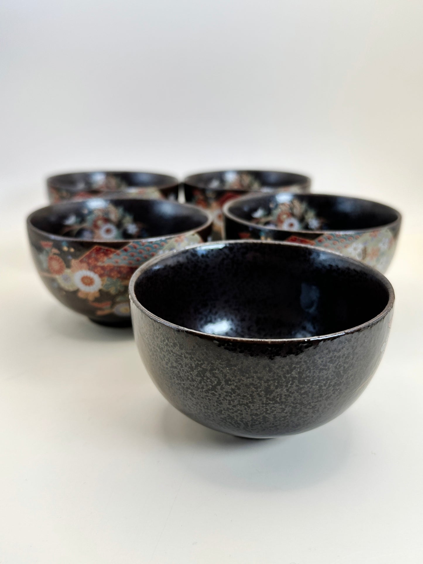 TB153 - Set of 5 Mino-yaki tea cups 美濃焼