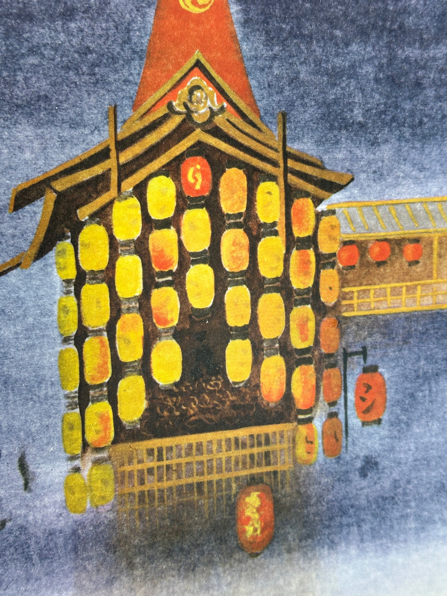 SHP306 - Shikishi Print of Gion Matsuri 祇園祭