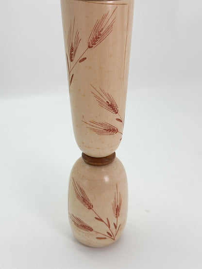 K40002 - Sōsaku Kokeshi by Kishi Sadao 岸貞男