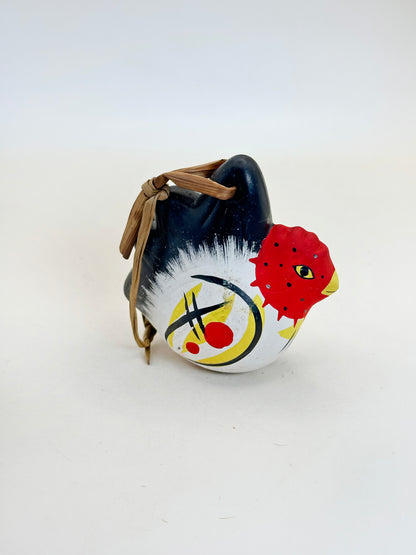 CB150 - Cloche d'argile Dorei du coq Nogomi Ningyō のごみ人形