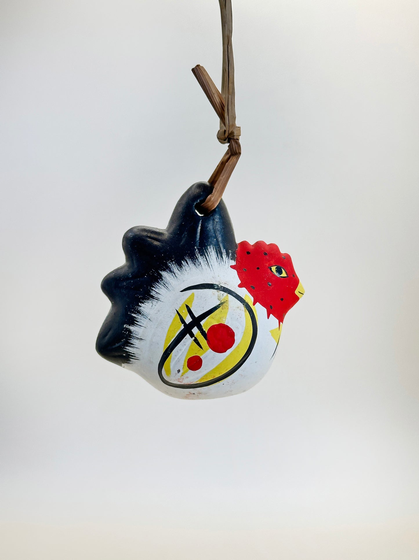 CB150 - Cloche d'argile Dorei du coq Nogomi Ningyō のごみ人形