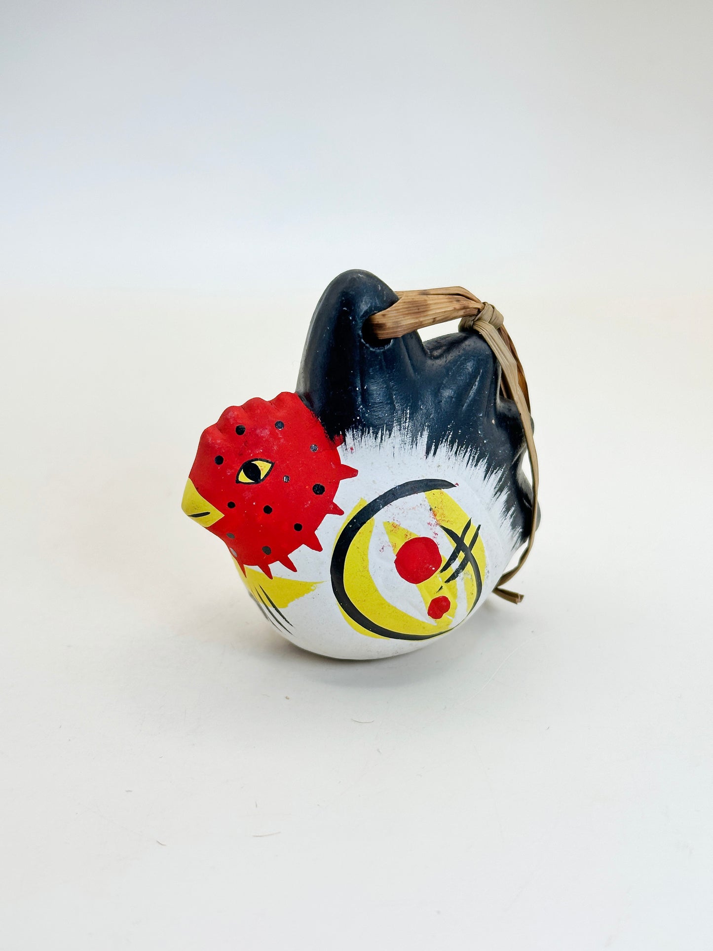 CB150 - Cloche d'argile Dorei du coq Nogomi Ningyō のごみ人形