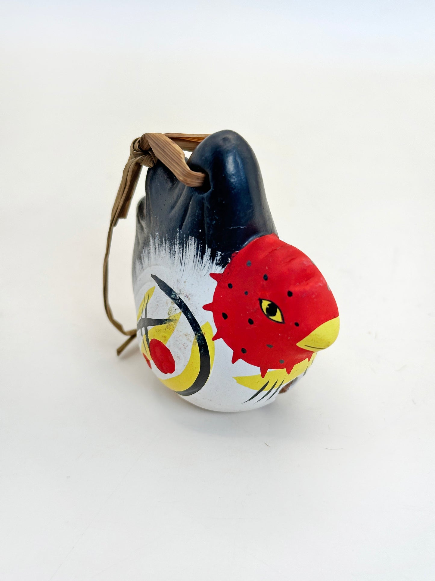CB150 - Cloche d'argile Dorei du coq Nogomi Ningyō のごみ人形
