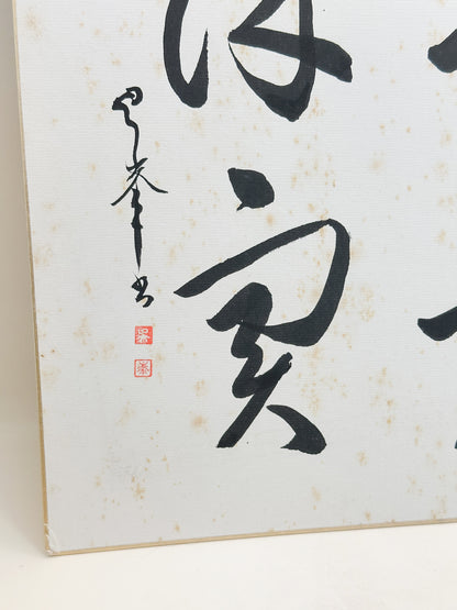 SHP412 - Seijitsu Original Shikishi artwork 誠実