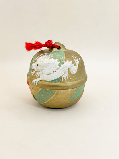 CB339 - Kyō Ningyō Dorei Clay Bell Dragon 京人形