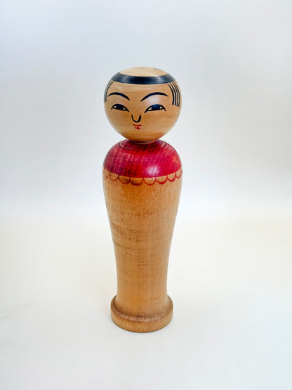 K18131 - Traditional Nanbu Kokeshi by Takao Sakashita 坂下隆