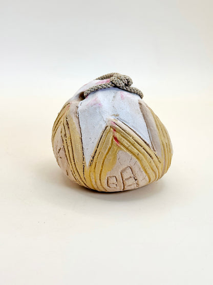 CB156 - Dorei Clay Bell from Kōmyō-ji Temple 光明寺