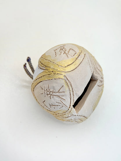 CB156 - Dorei Clay Bell from Kōmyō-ji Temple 光明寺