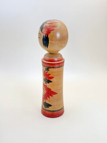 K18132 - Traditional Naruko Kokeshi by Setsuko Hayasaka 早坂せつ子