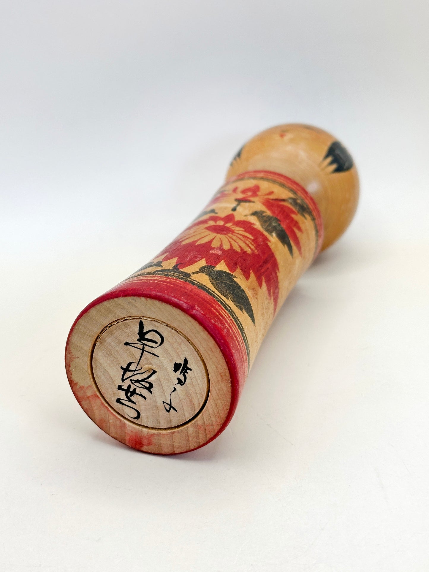 K18132 - Traditional Naruko Kokeshi by Setsuko Hayasaka 早坂せつ子