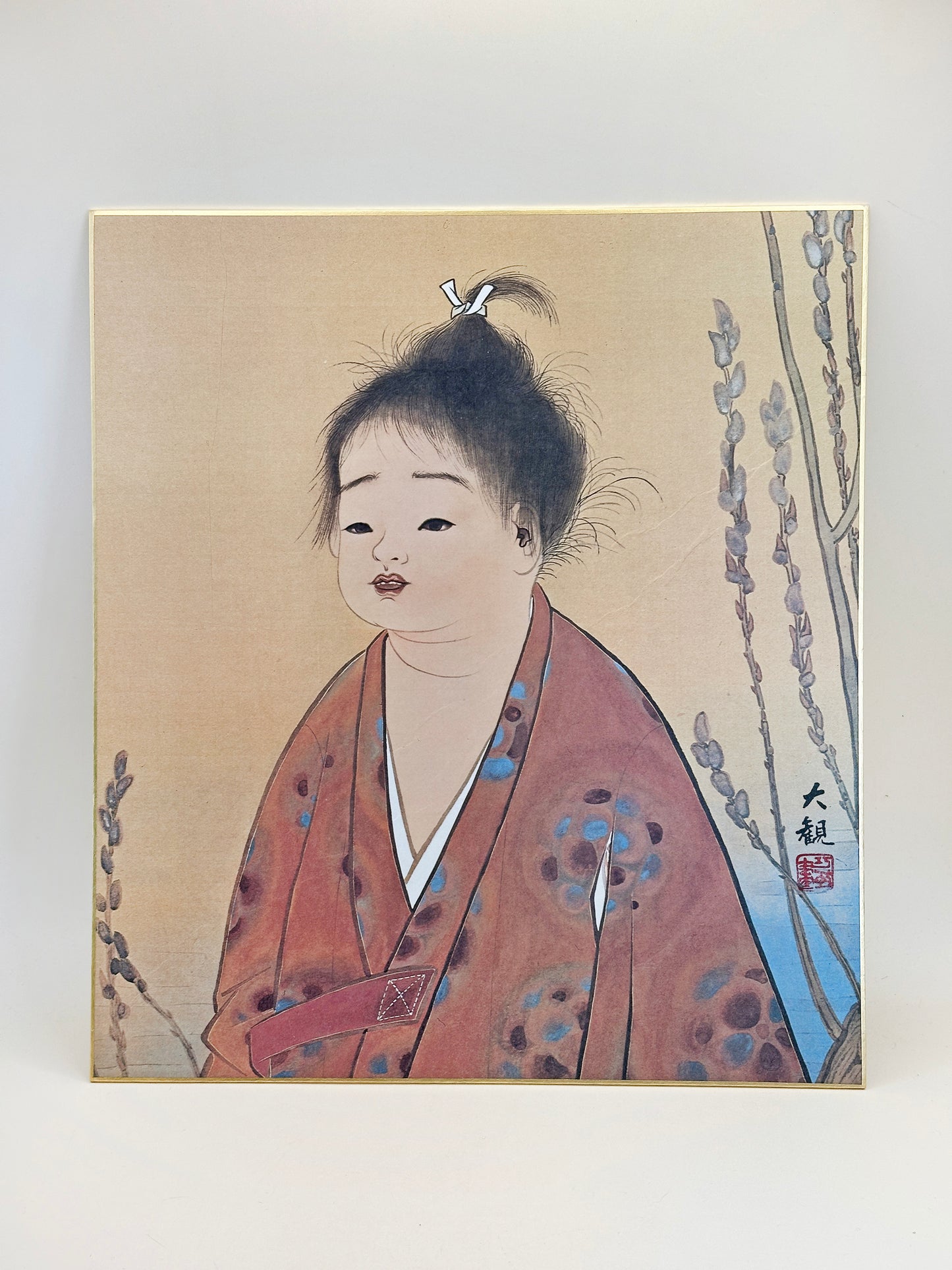 SHP225 - Shikishi Print of Yokoyama Taikan 横山大観