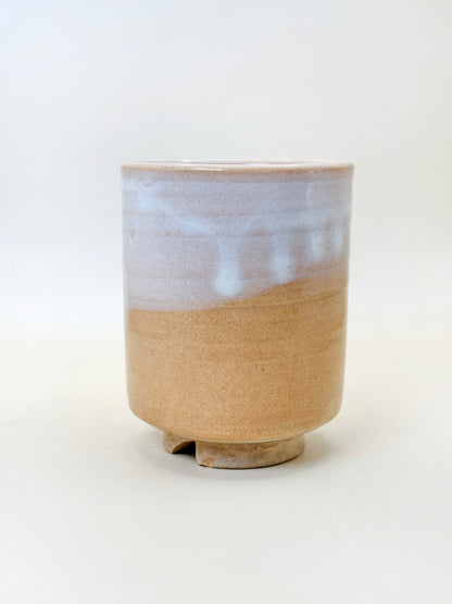 TB158 - Japon Hagi-yaki yunomi / tasse à thé 萩焼