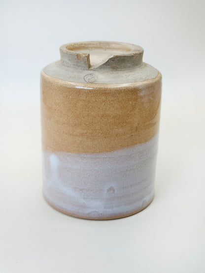 TB158 - Japon Hagi-yaki yunomi / tasse à thé 萩焼