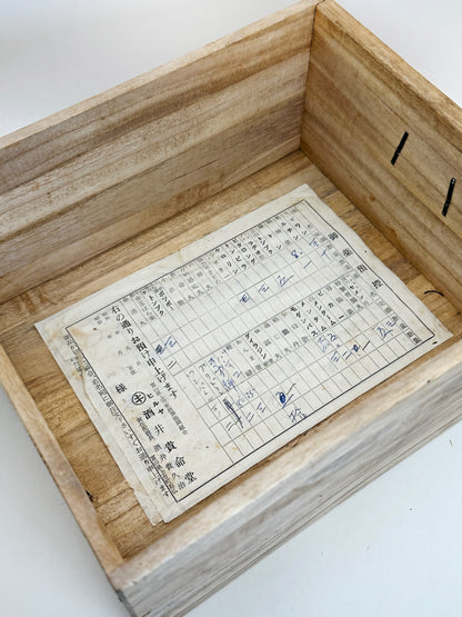 TB157 - Vintage Japanese Medicine Box Gifu 薬箱