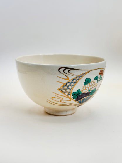 TC56 - Kyō-yaki Chawan Matcha Bowl 京焼