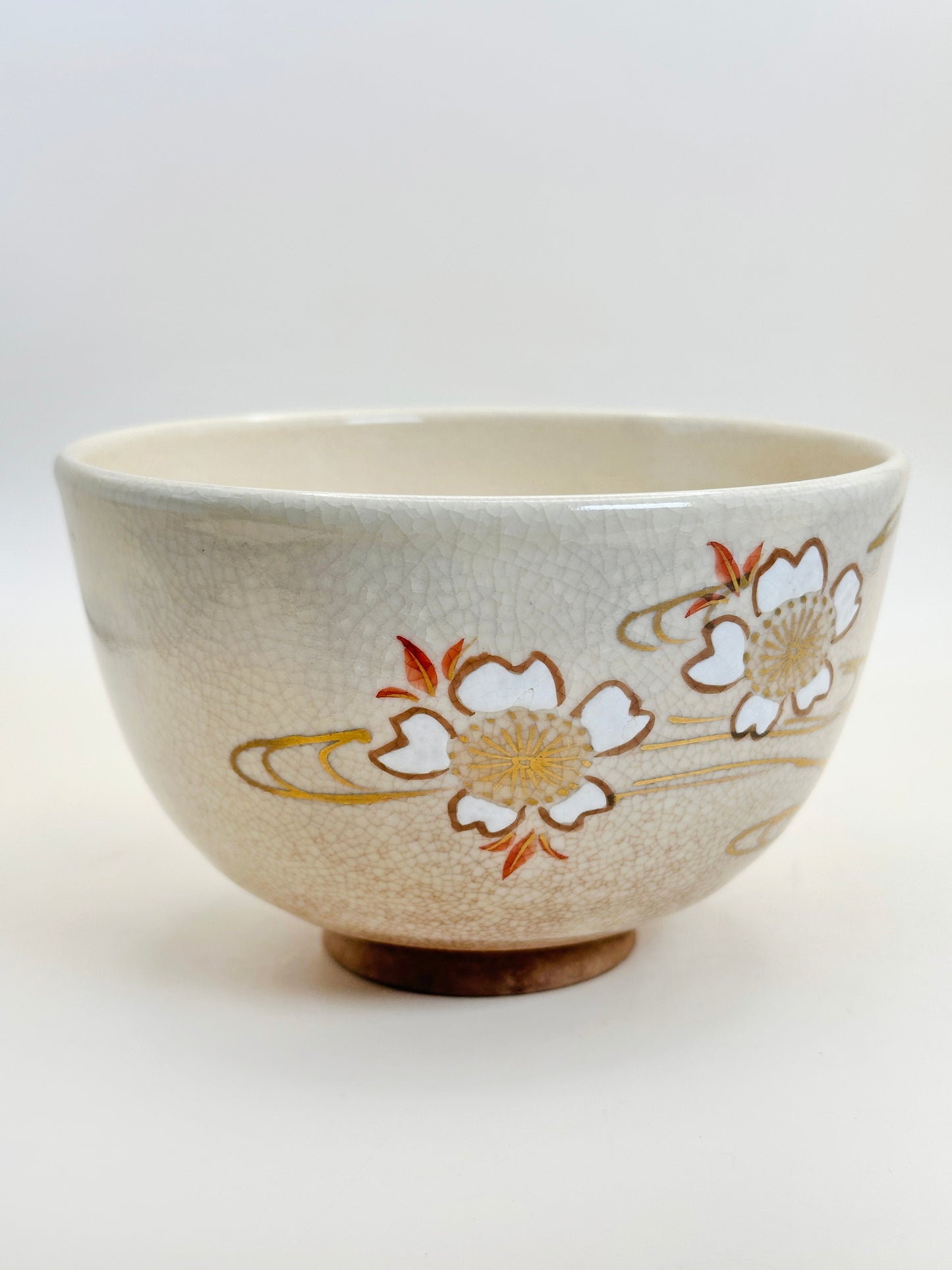 TC58 - Kyō-yaki Chawan Matcha Bowl 京焼