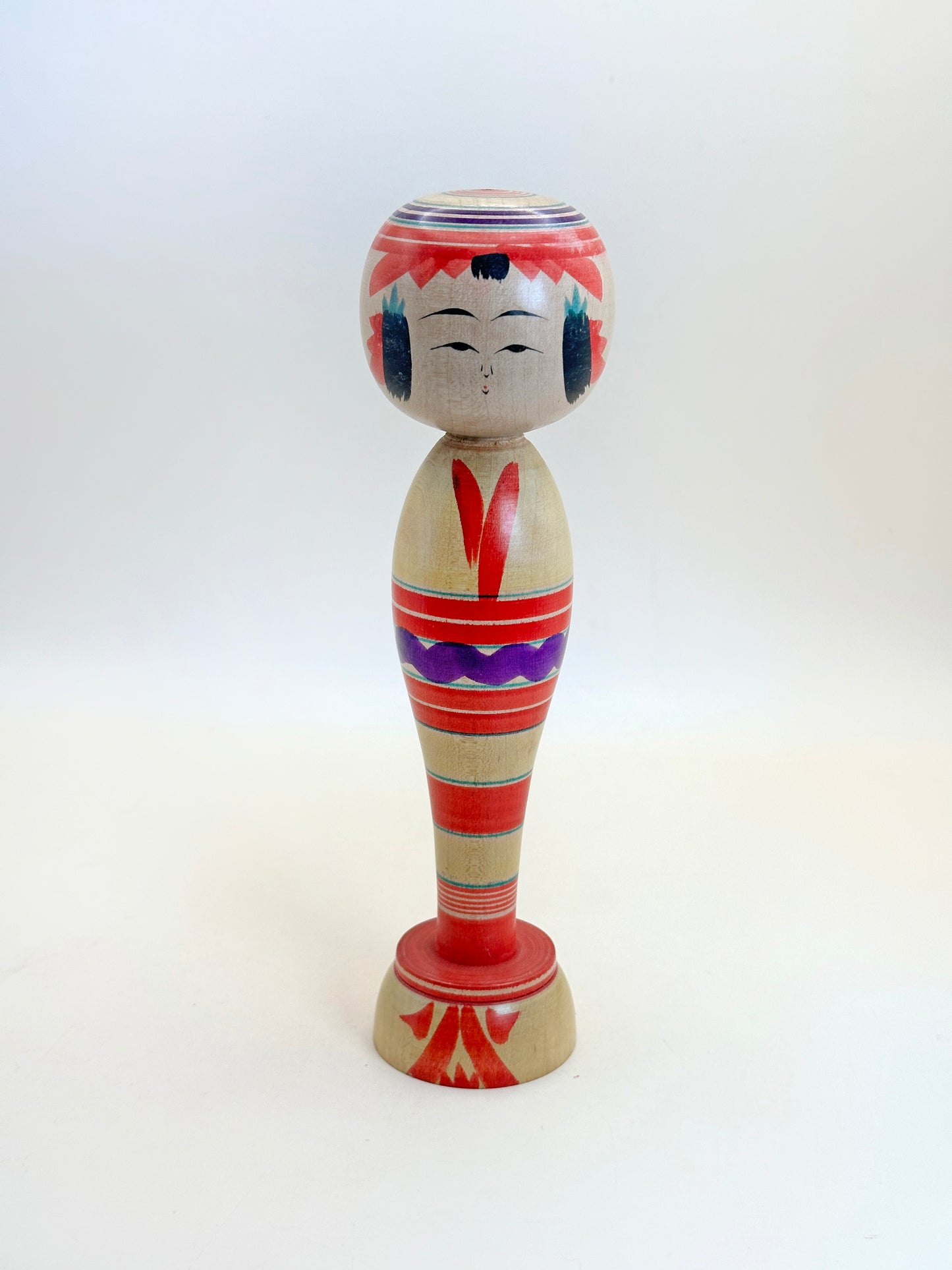 K18133 - Yajiro Kokeshi by Yoshitaro Niiyama 新山吉太郎