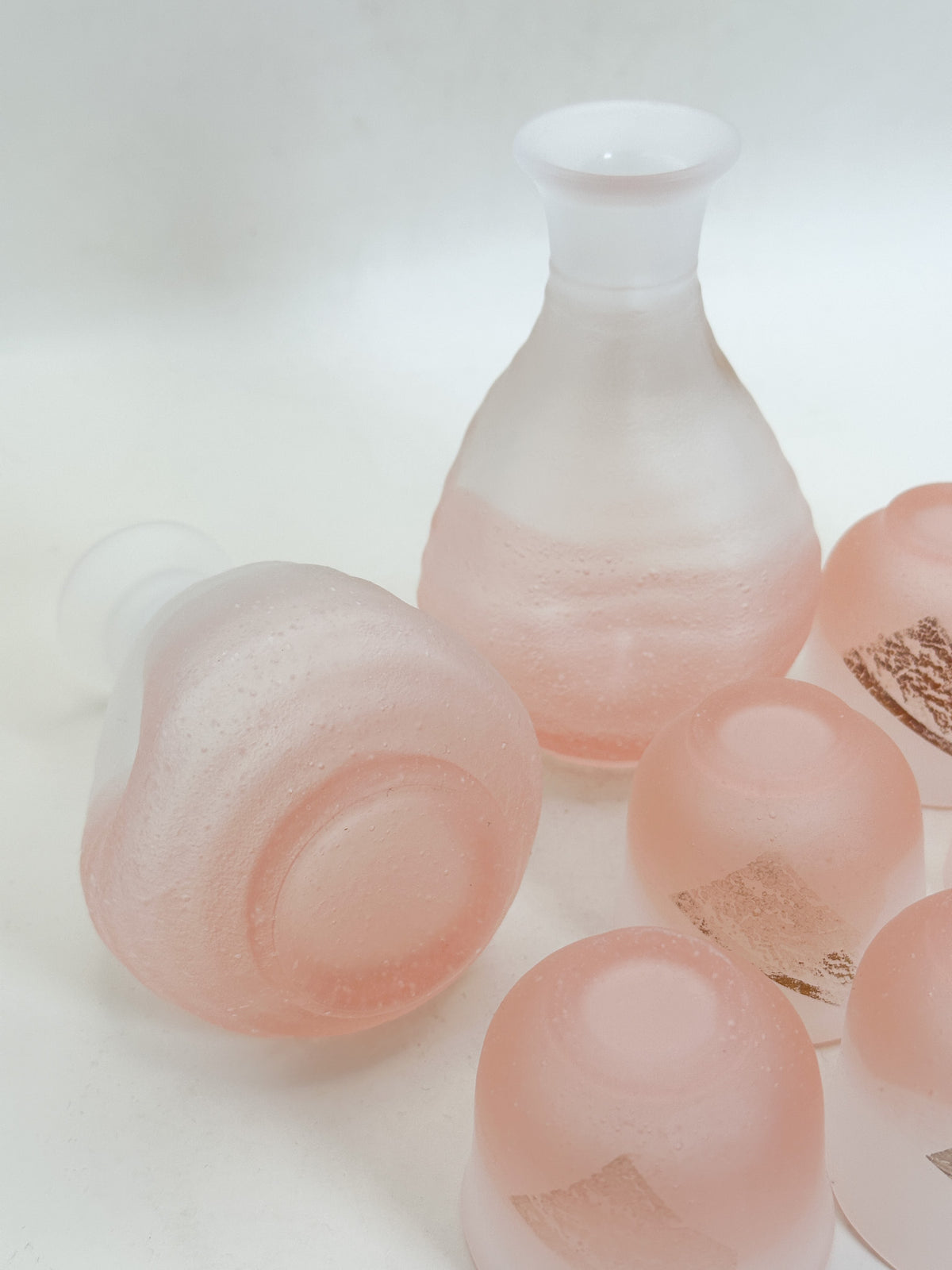 TB453 - Hirota Glass Fubuki Sake Set 廣田硝子
