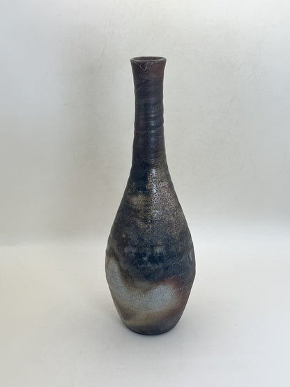 TB440 - Bizen Takatori-yaki Hanaire Flower Vase 髙取焼