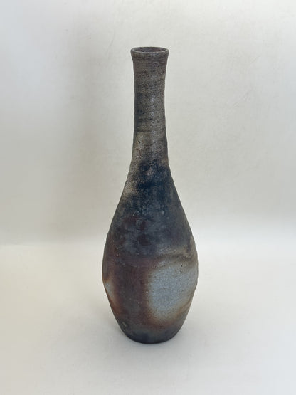 TB440 - Bizen Takatori-yaki Hanaire Flower Vase 髙取焼