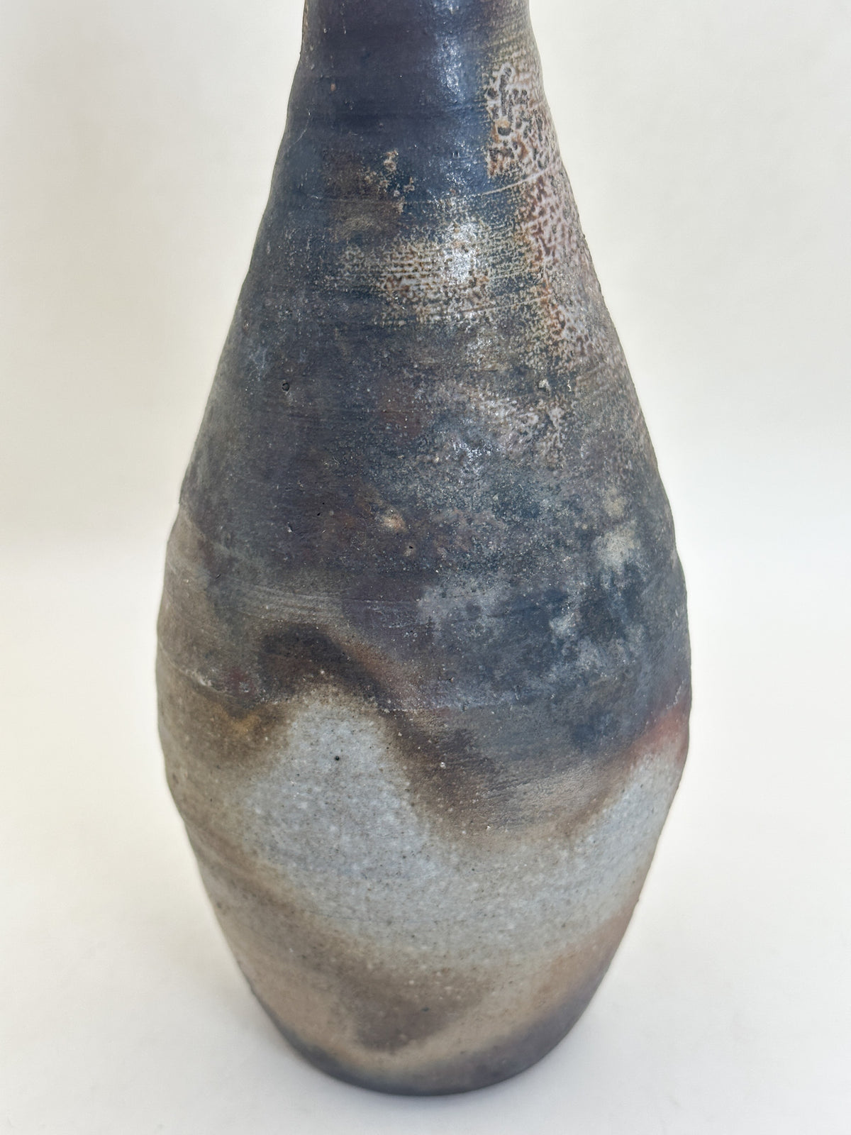 TB440 - Bizen Takatori-yaki Hanaire Flower Vase 髙取焼