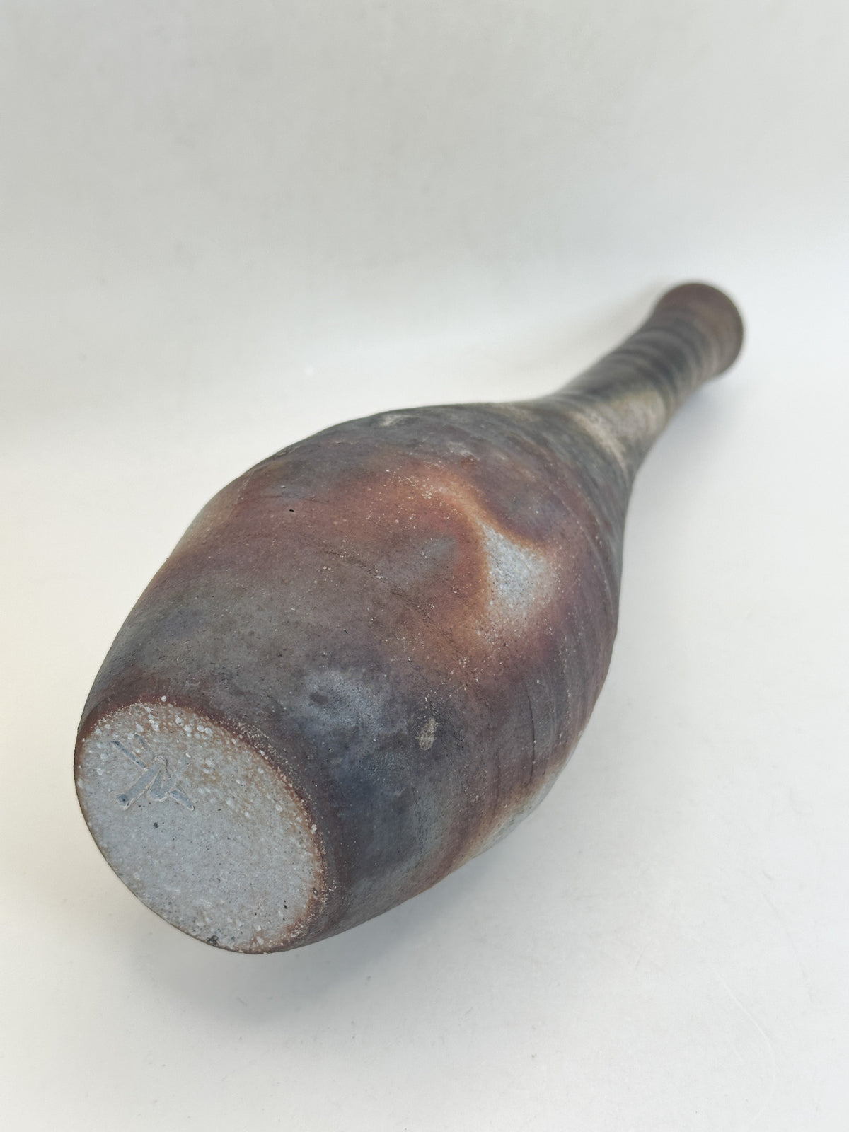 TB440 - Bizen Takatori-yaki Hanaire Flower Vase 髙取焼