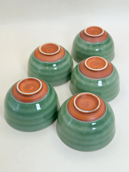 TB446 - Karatsu Ware Tea Cup Set 唐津焼