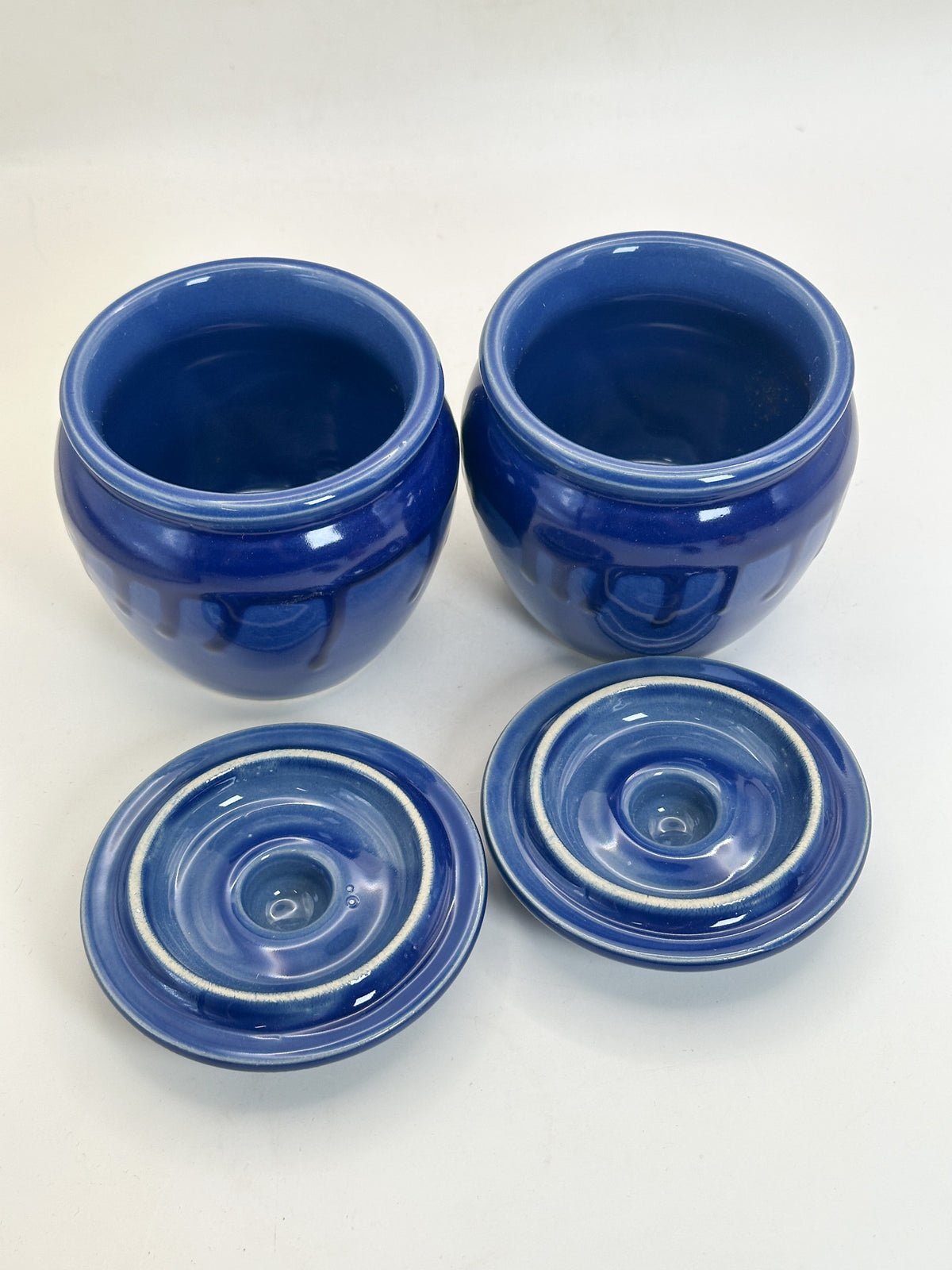 TB433 - Mino-yaki lidded small jars 美濃焼