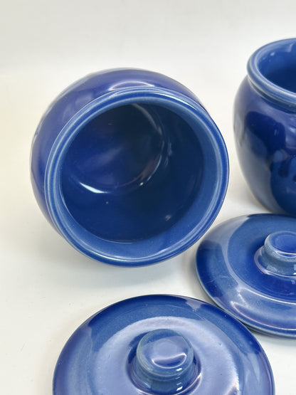 TB433 - Mino-yaki lidded small jars 美濃焼