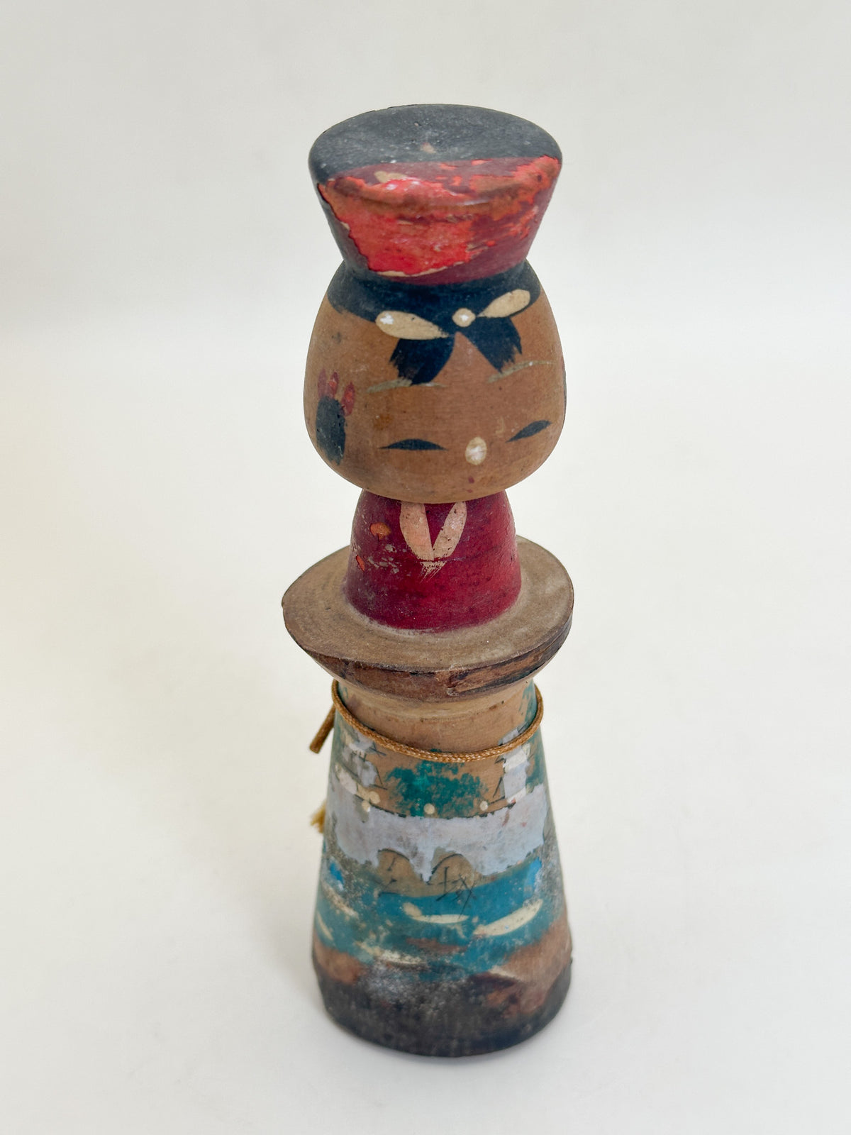 K15184 - Omiyage kokeshi from Nijūbashi 二重橋